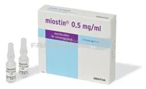 MIOSTIN 0,5 mg/ml x 5 SOL. INJ. 0,5mg/ml ZENTIVA S.A.
