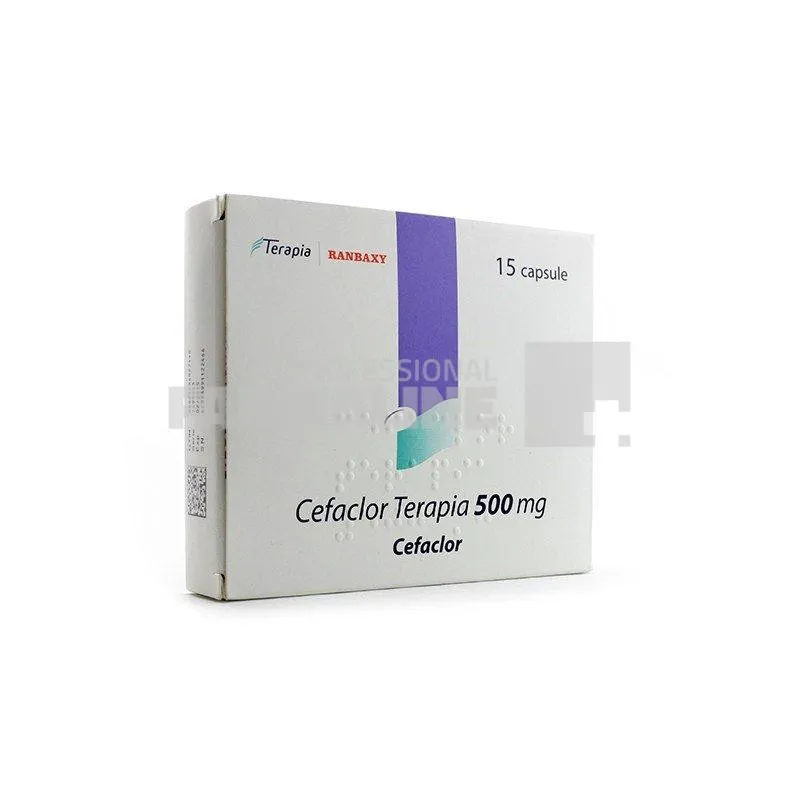 CEFACLOR TERAPIA 250 mg x 15 CAPS. 250mg TERAPIA SA
