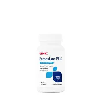 Potassium Plus 99mg, 60 tablete, GNC