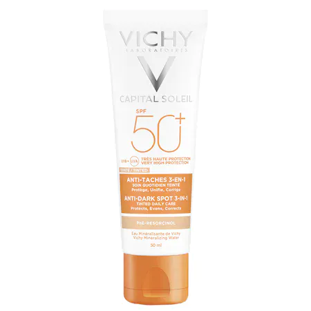 Vichy Capital Soleil crema colorata 3in1 anti-pete pigmentare SPF50+ x 50ml