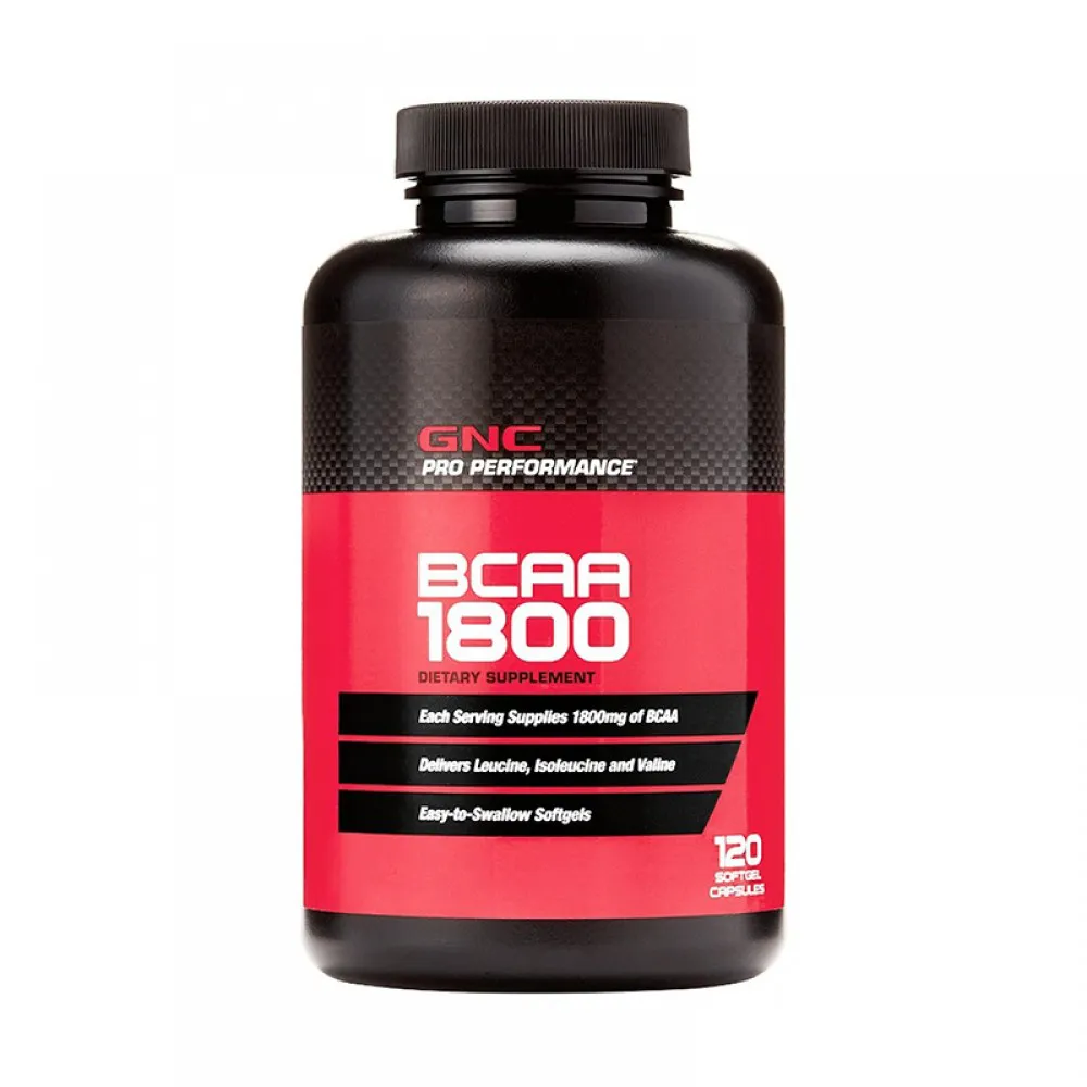 BCAA 1800 Aminoacizi (120 capsule), GNC Pro Performance