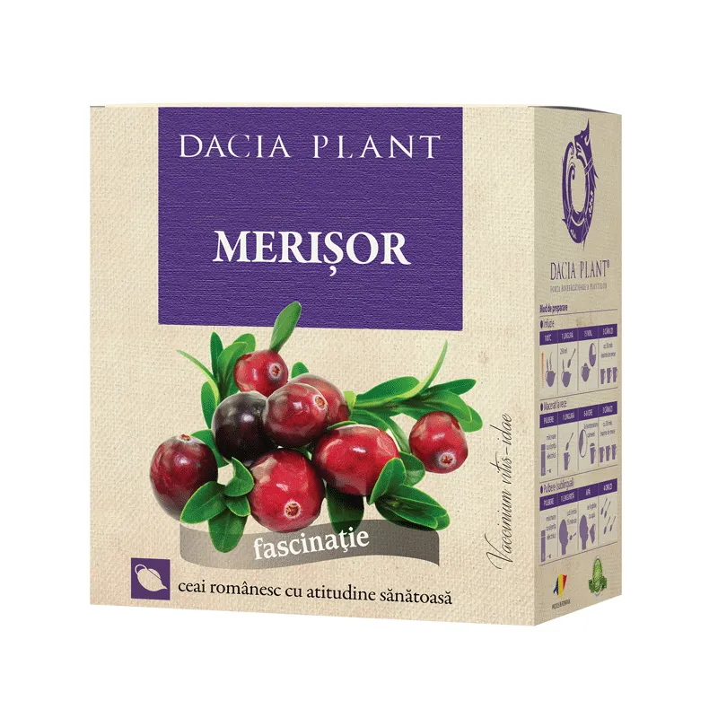 Ceai de Merisor, 50 g, Dacia Plant