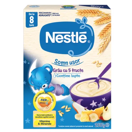 Nestle Somn usor grau 5 fructe, 250g