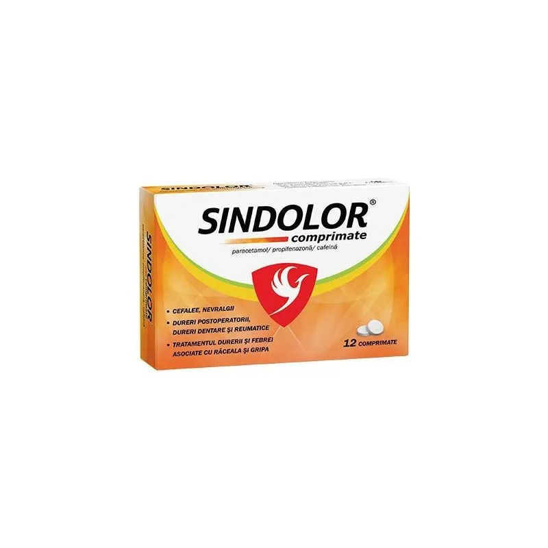 SINDOLOR x 12 COMPR. 250mg/150mg/50mg S C FITERMAN PHARMA