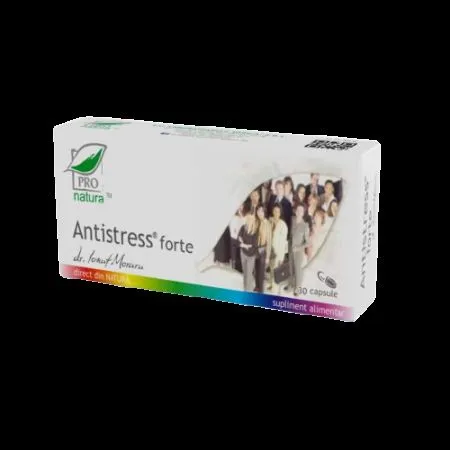 Antistress Forte, 30 capsule, Pro Natura