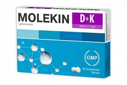Zdrovit Molekin D+K x 30cpr
