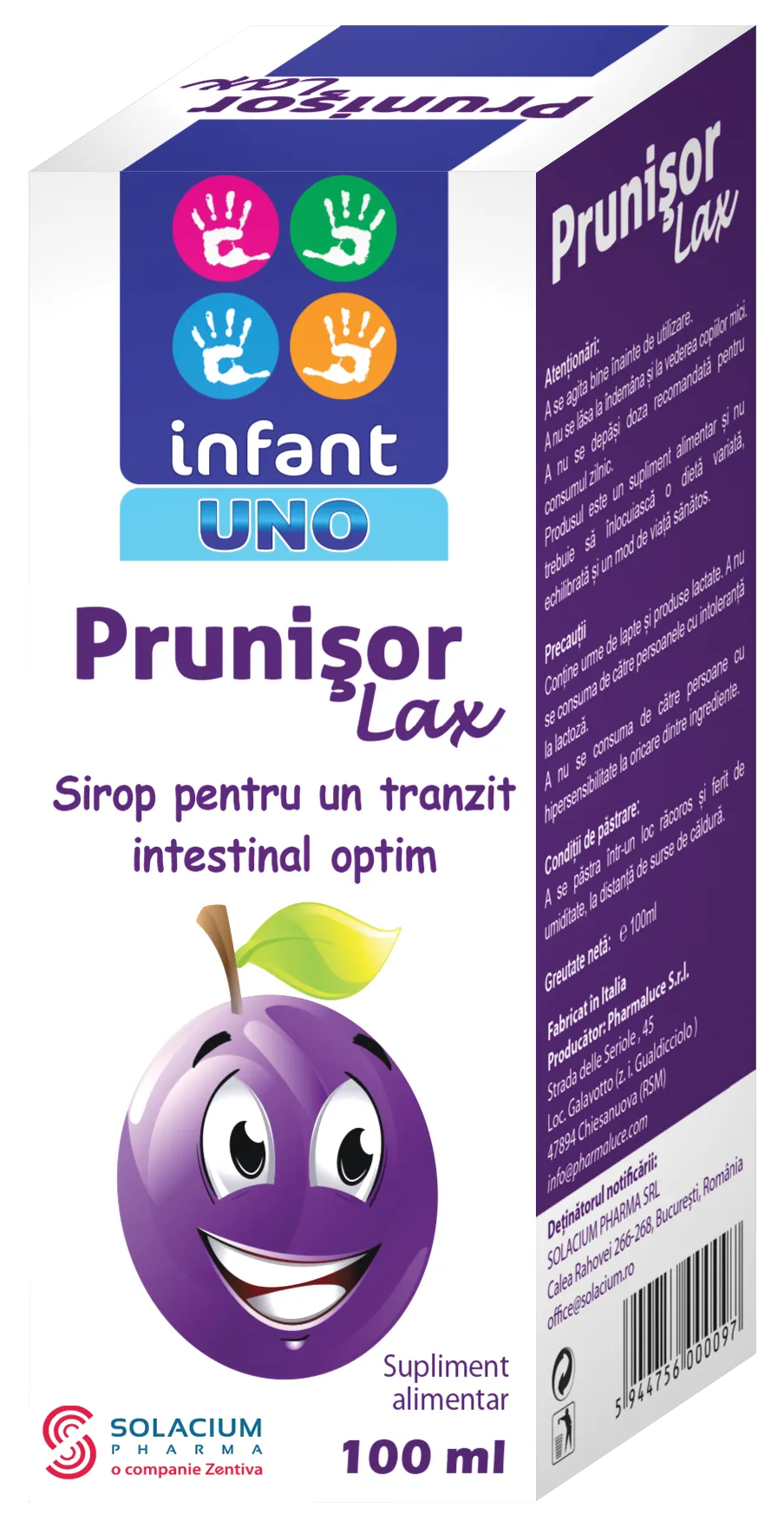 INFANT UNO PRUNISOR LAX *100ML