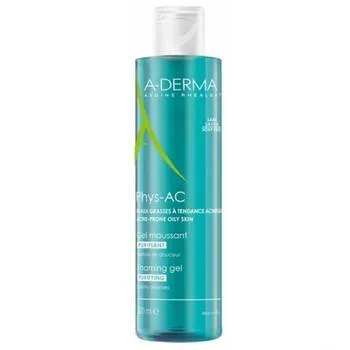 Gel de curatare pentru ten cu tendinta acneica Phys-AC, 200ml, A-Derma