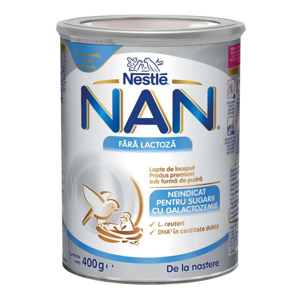 NESTLE LAPTE PRAF NAN FARA LACTOZA 400G