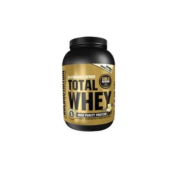 Pudra proteica Total Whey cu valinie, 1kg, Gold Nutition