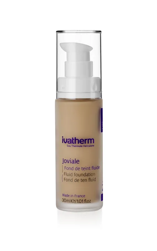 IVATHERM JOVIALE Fond de ten fluid 03, piele sensibila, SPF 25