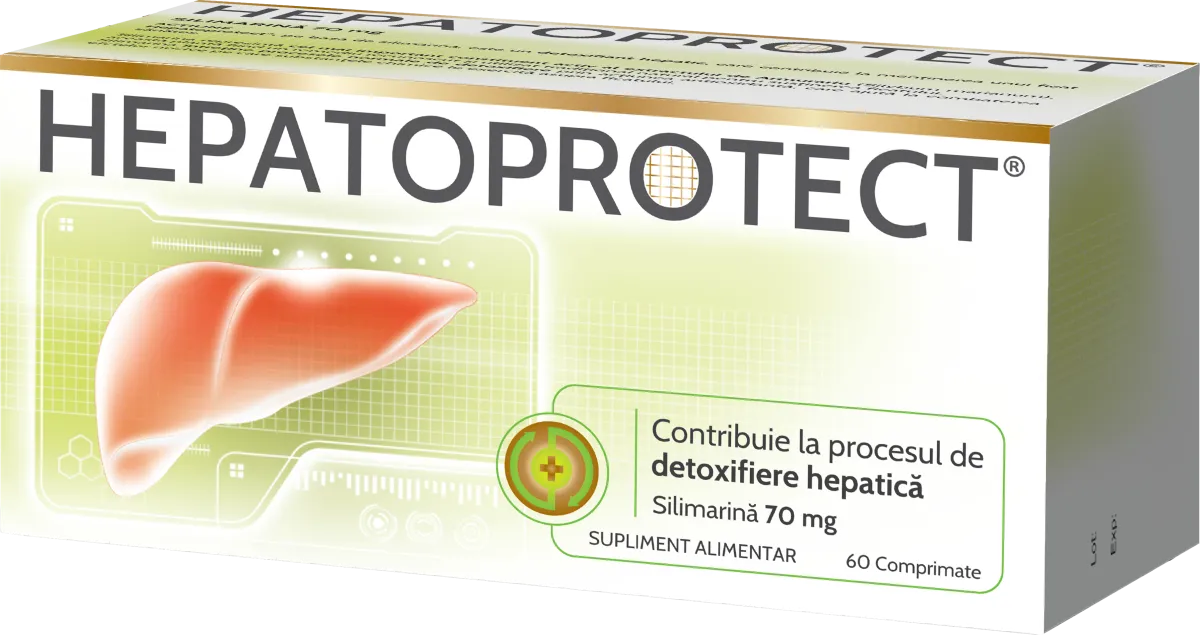 Hepatoprotect, 60 comprimate, Biofarm