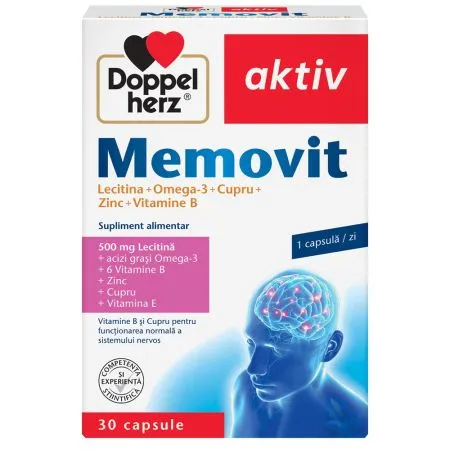 Memovit, 30 capsule, Doppelherz