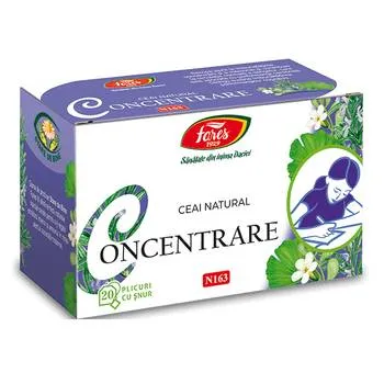 Ceai Concentrare, 20 plicuri, Fares