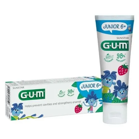 Pasta de dinti Junior 7-12 ani, 50 ml, Sunstar Gum