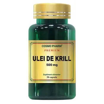 Ulei de krill 500mg, 30 capsule, Cosmopharm