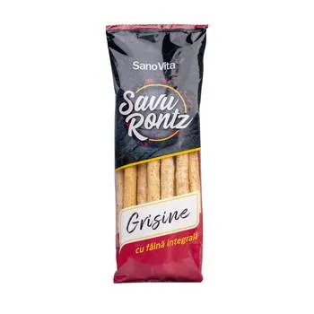 Grisine simple cu faina integrala, 50g, SanoVita