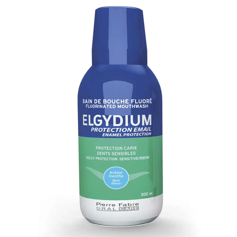 Elgydium Apa de gura dinti sensibili x 500ml