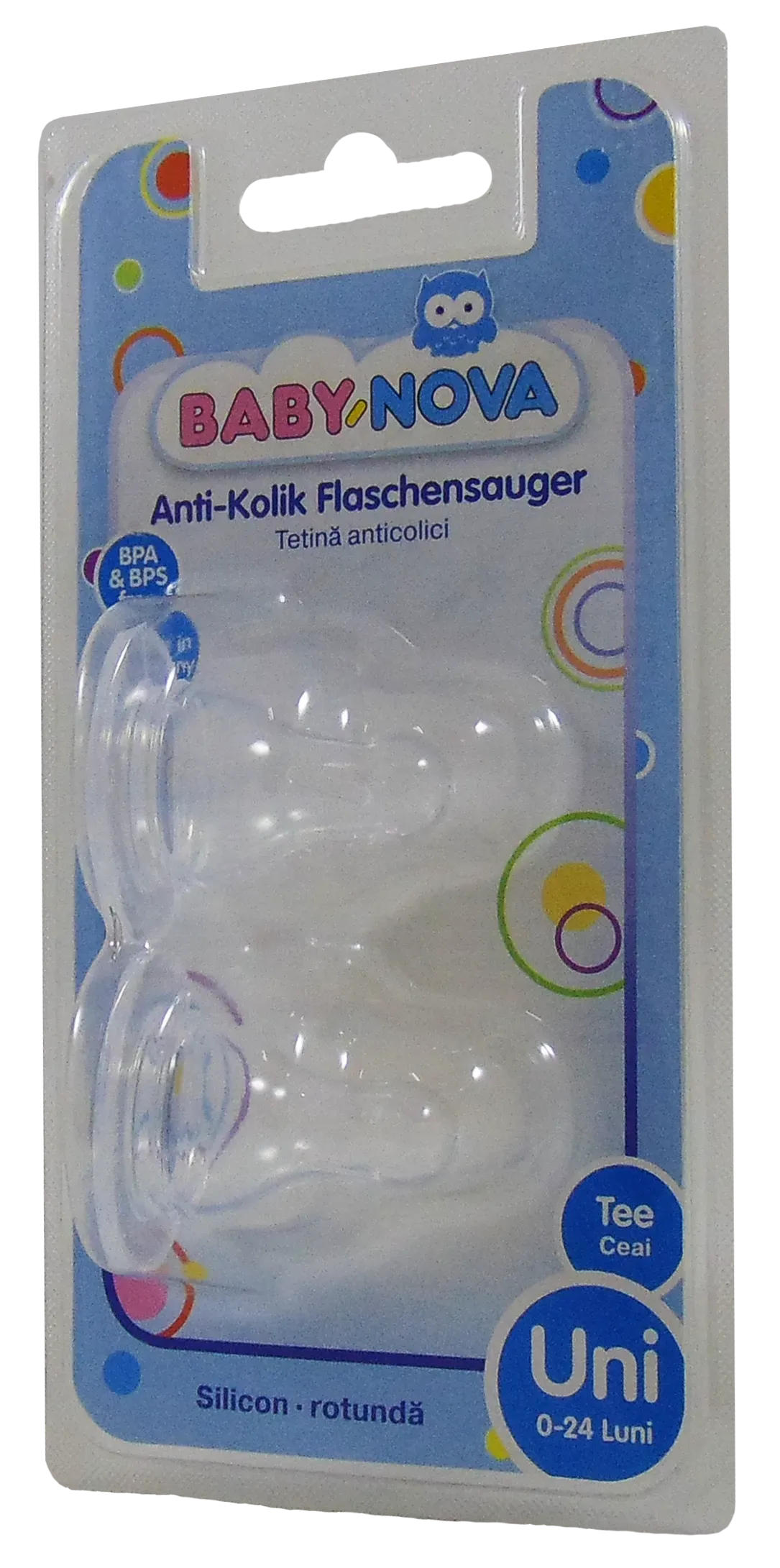 Baby Nova 17301 Tetine Silicon X 2