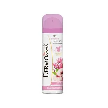 Spray deodorant cu frangipane si piersica alba, 150ml, Dermomed