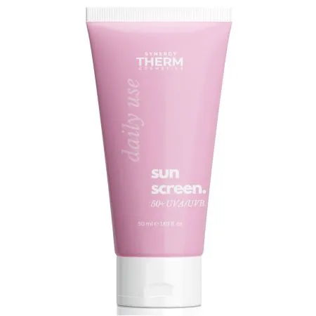 Crema Synergy Therm Daily Use Sunscreen, SPF 50+, 50 ml, Synergy Therm