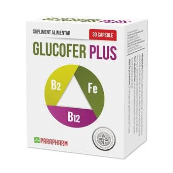 Glucofer Plus, 30 capsule, Parapharm