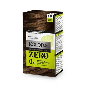 Vopsea de par Kolora Zero 5.0 Golden Brandy, 60ml, Aroma