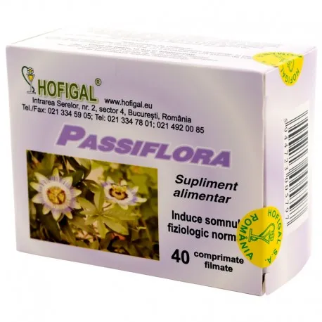 Passiflora 40 comprimate