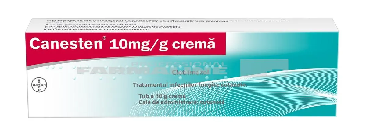 Canesten 10 mg/g crema, Clotrimazol