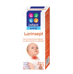 INFANT UNO-LARINSEPT SPRAY X 30 ML SOLUTIE