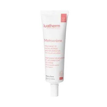 Tratamentul rosetei cutanate si al inflamatiei fetei SPF 15 Metrocreme, 30ml, Ivatherm