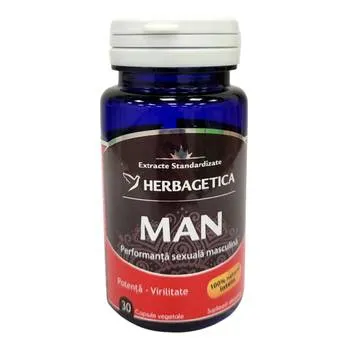 Man Zen Forte, 30 capsule, Herbagetica