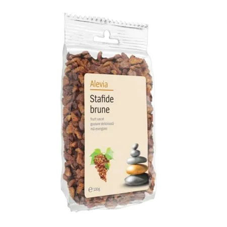 Stafide brune, 130 g, Alevia