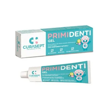 Gel dureri gingivale pentru bebelusi Primi Denti, 20 ml, Curasept