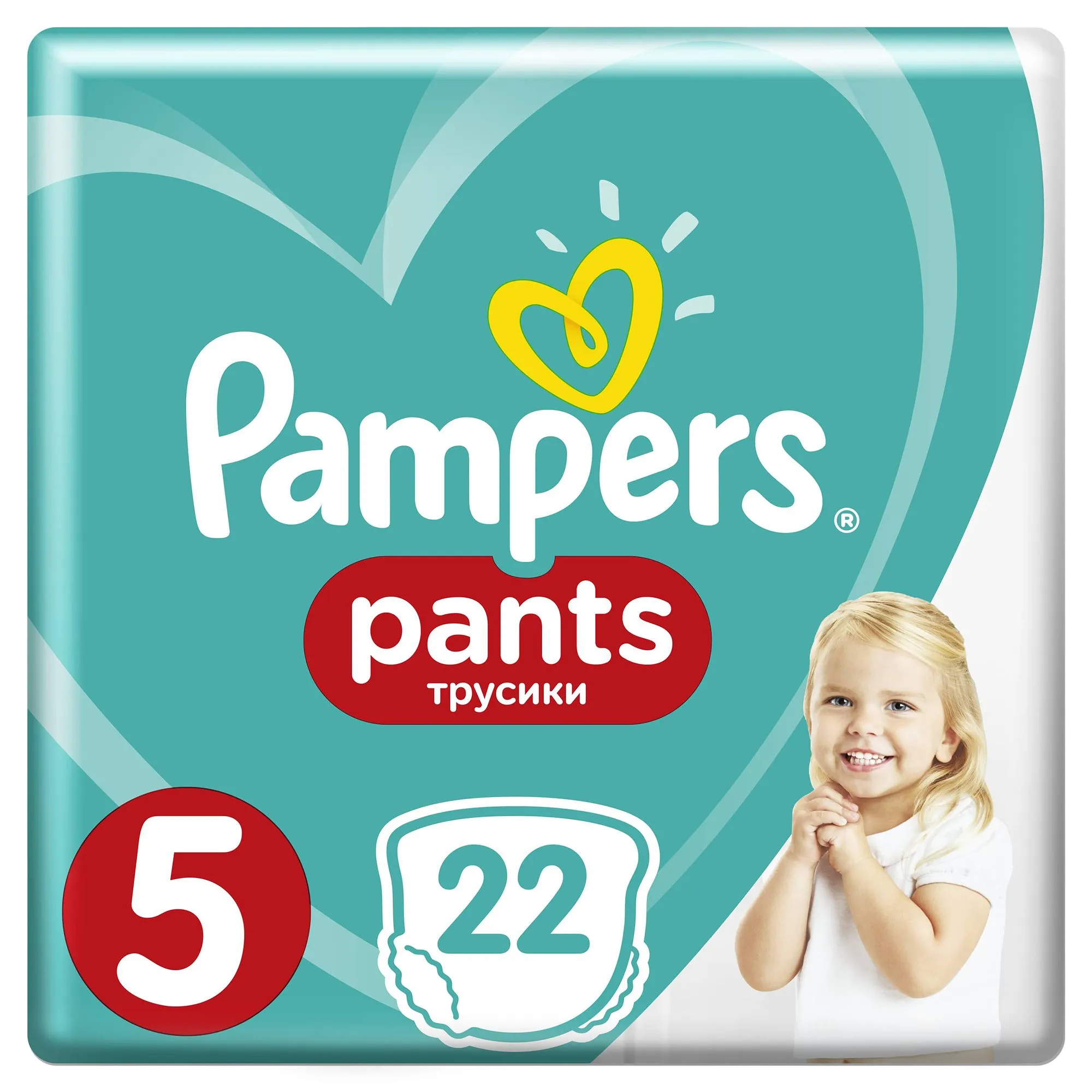 PAMPERS 5 Pants Act Baby 12-17kg x 22buc