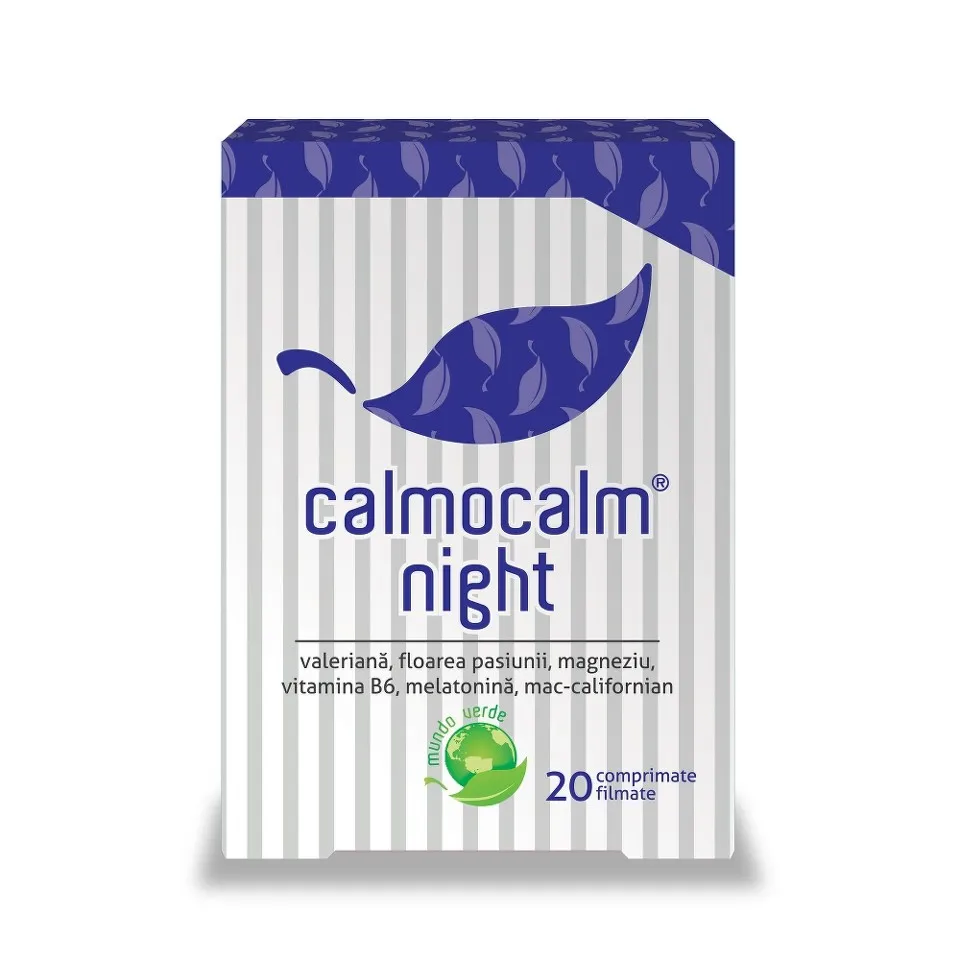 CALMOCALM NIGHT X 20 COMPRIMATE FILM LAROPHARM