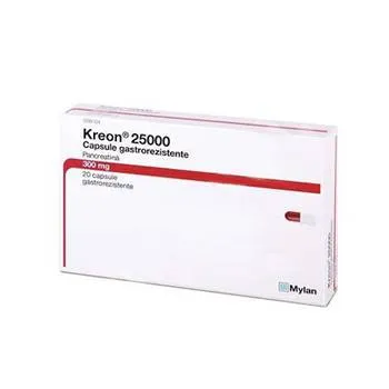 Kreon 25000, 20 capsule, Mylan