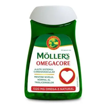 Omegacore, 60 capsule moi, Moller's