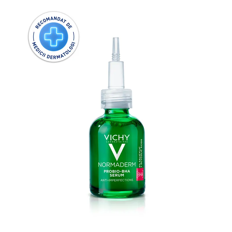 VICHY NORMADERM PROBIO-BHA SER ANTI-IMPERFECTIUNI TEN GRAS CU TENDINTA ACNEICA 30 ML