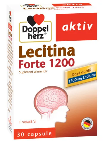 DOPPELHERZ LECITINA FORTE 1200 MG X 30 CP CAPSULE  QUISSER PHARMA