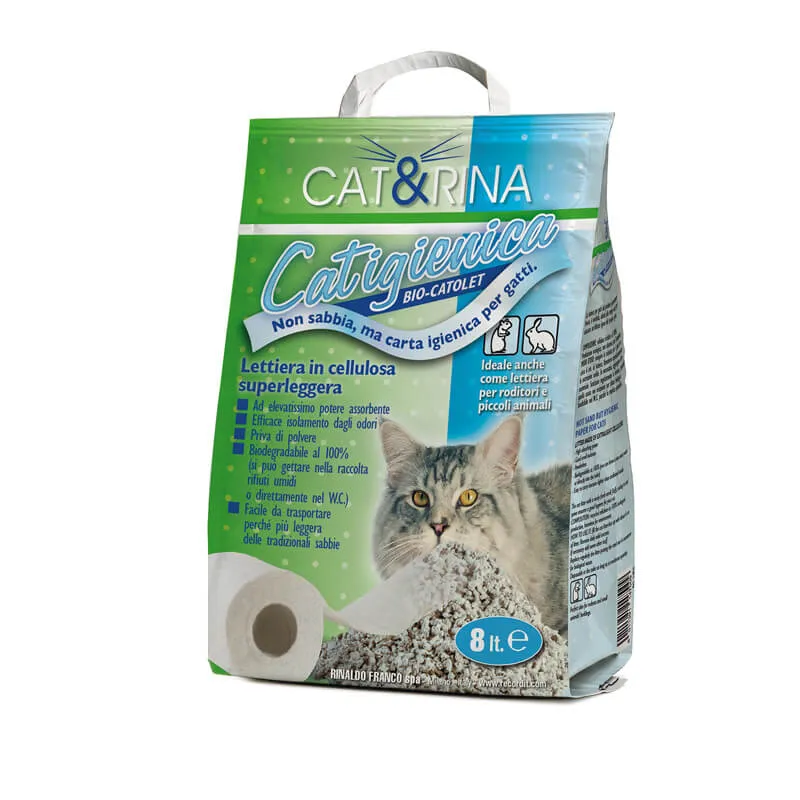 Asternut Igienic - Celuloza - Cat&Rina - 12L