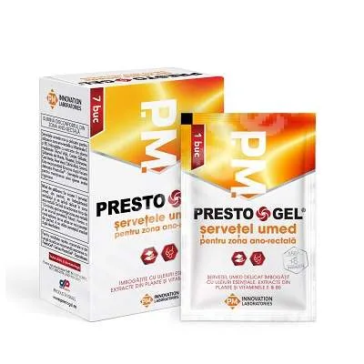 Prestogel servetele umede x 7 bucati