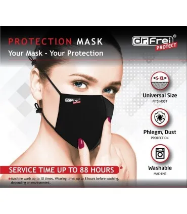 Masca protectie Dr. Frei XS-M Negru