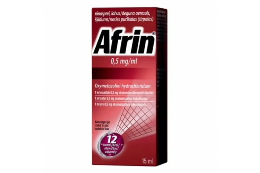 BAYER AFRIN 0.5MG/ML SPRAY NAZAL 15ML