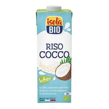 Bautura din orez cu cocos 0% zahar, 1000ml, Isola Bio