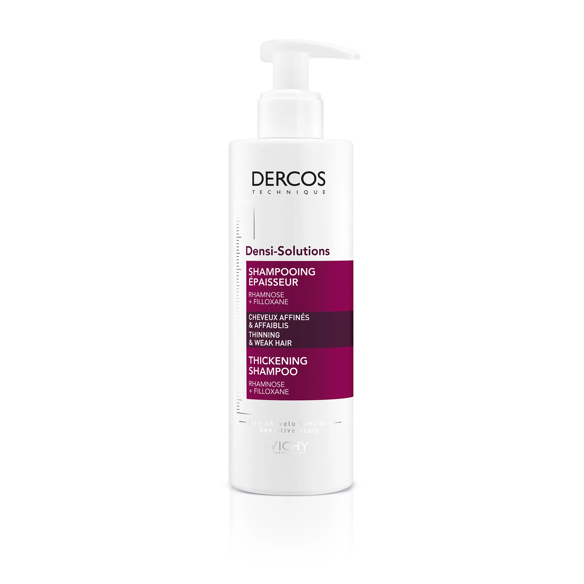 Vichy Dercos Densi-Solutions Sampon pentru parul subtire si slabit cu efect de densificare 400ml