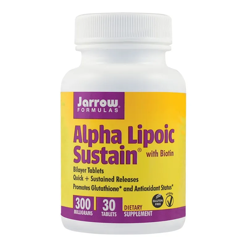 SECOM Alpha Lipolic Sustain 300 mg, 30 tablete, Jarrow Formulas