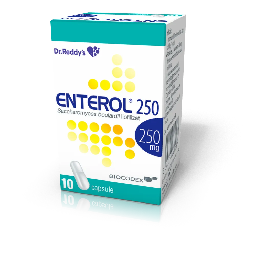 Enterol 250 mg, 10 capsule, Dr. Reddy's Laboratories