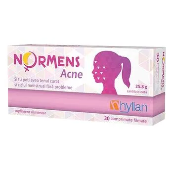 Normens Acne, 30 comprimate, Hyllan Pharma