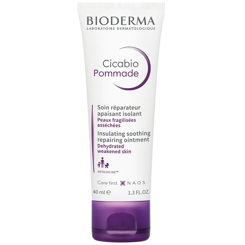 Crema Pentru Leziuni Cu Efect Cutanat Cicabio Pommade, 40 Ml, Bioderma